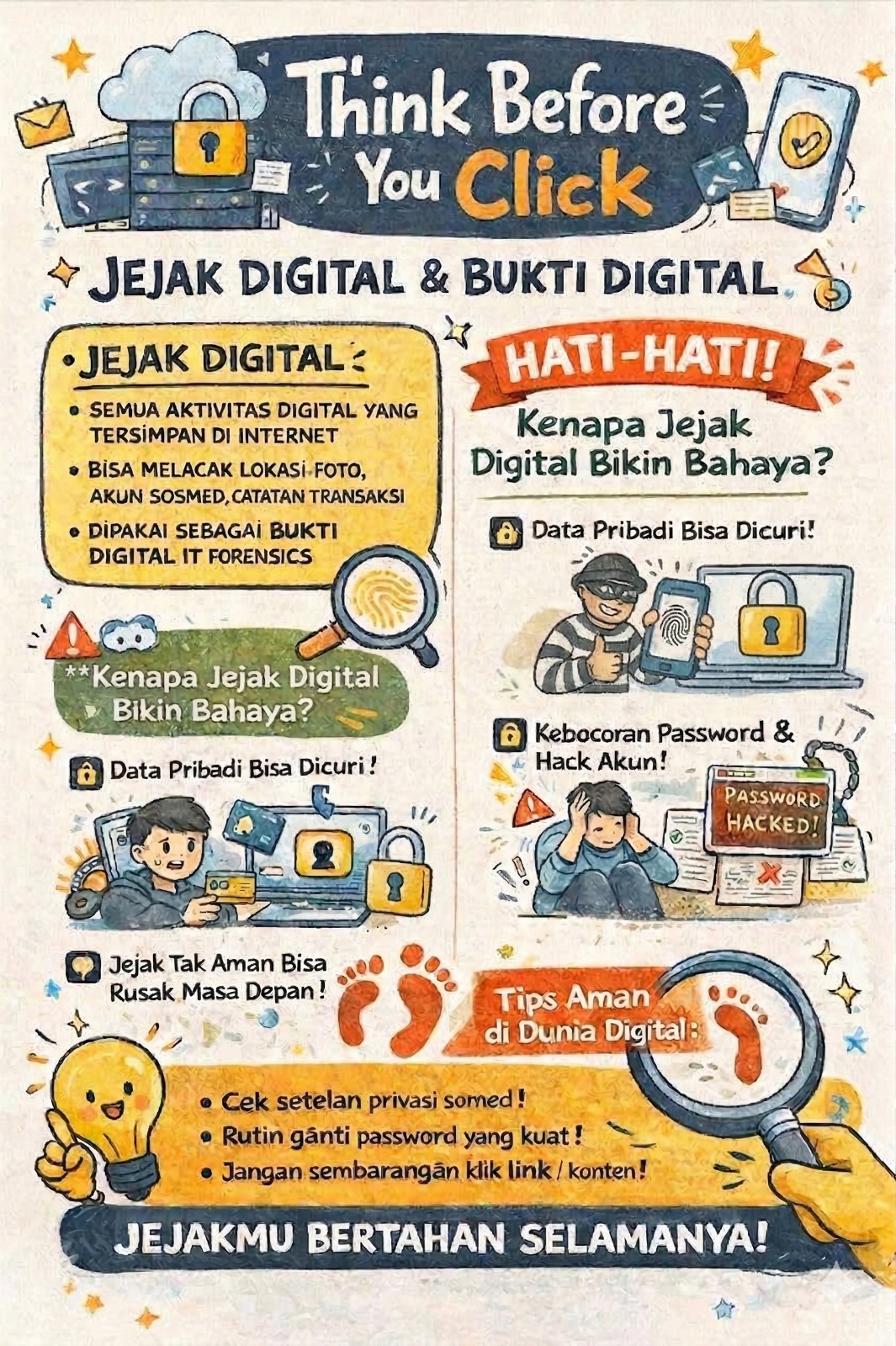 Dirga Firmansyah 23082010207, Rizqy Aryasatya Rahardjo 23082010210 Target Audiens : Pengguna aktif Media Sosial & Masyarakat